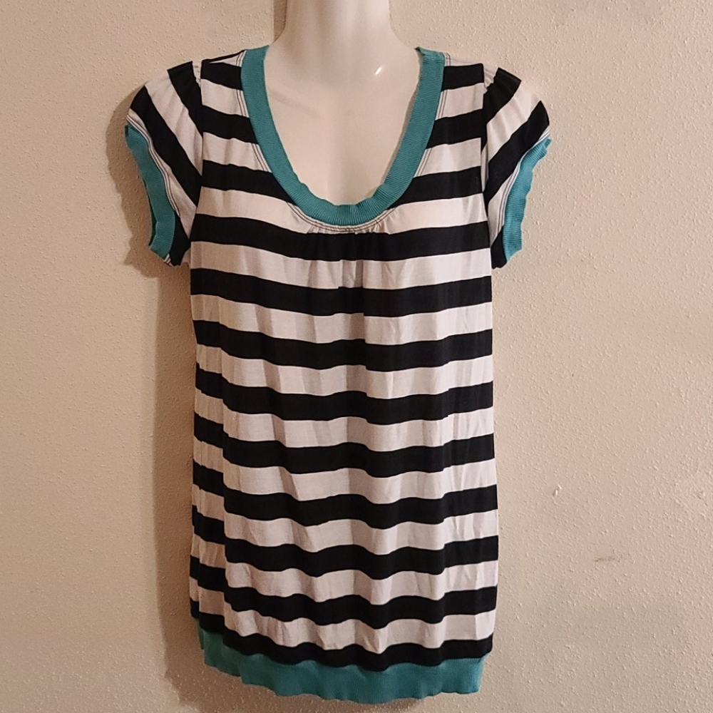 Ladies Xhilaration striped shirt